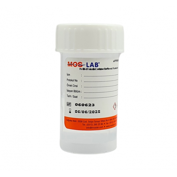 Recipient cu formol pentru probe patologice - 25 - 30 ml