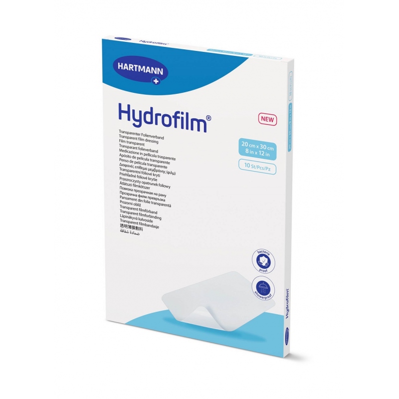 Hydrofilm - Plasture pentru protectia plagii 20 x 30 cm - 10 buc