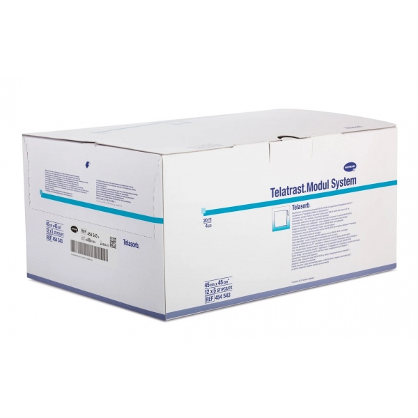 Telasorb - Lavete chirurgicale sterile din tifon cu cip radioopac - 45 x 45 cm - 5 buc 2