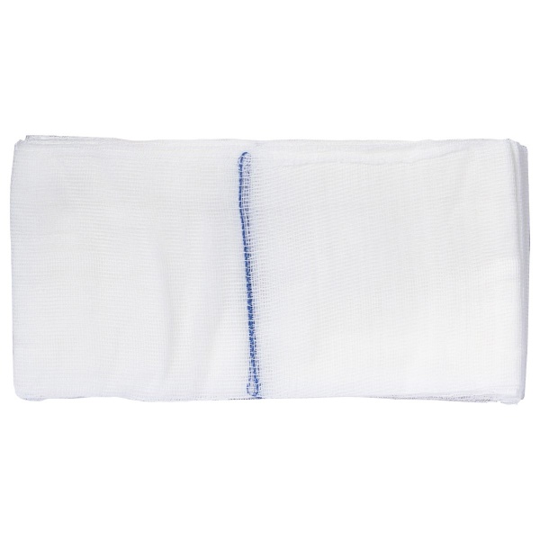 Comprese tifon nesterile cu Fir Radiologic 10 x 15 cm - 8 straturi - 100 buc 2