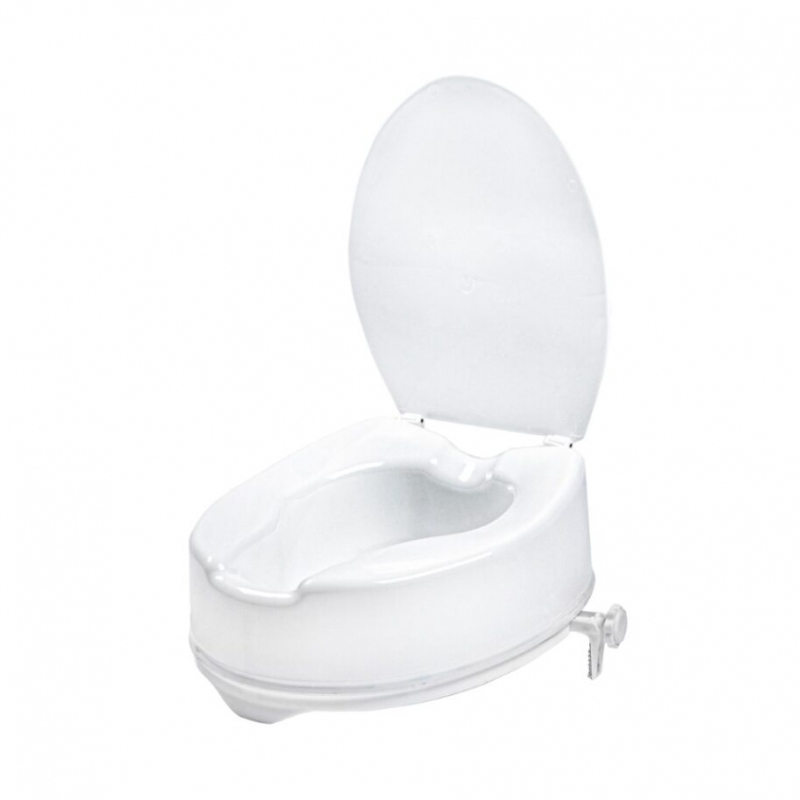 Inaltator de toaleta cu capac 15 cm KidMan - 7060L6 Inaltator de toaleta cu capac 15 cm KidMan - 7060L6
