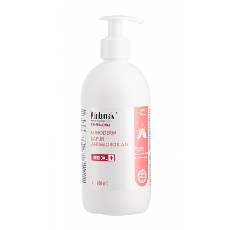 Klinoderm - Sapun chirurgical si igienic fara parfum - 500 ml
