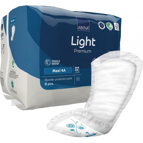 Abena Light Maxi 4A - Absorbante anatomice - 8 buc