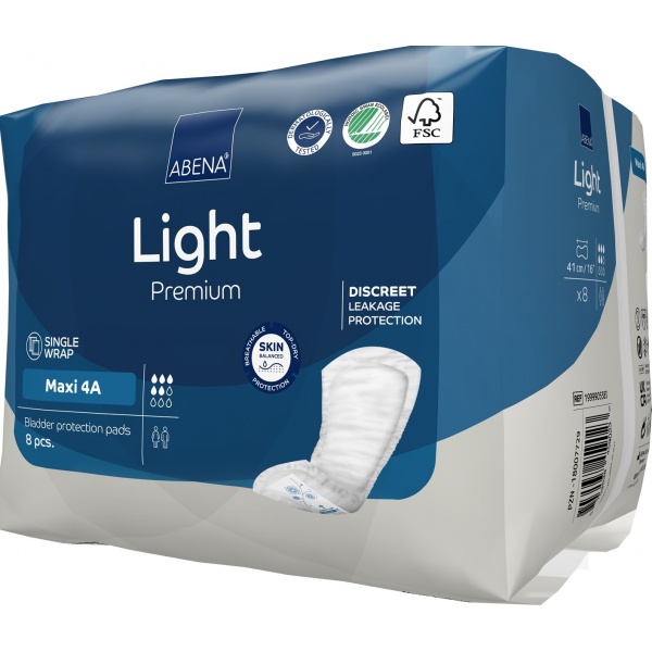 Abena Light Maxi 4A - Absorbante anatomice - 8 buc