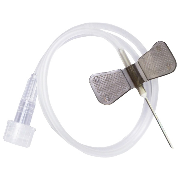 Microperfuzoare, fluturasi - 22G - Negru - 100 buc