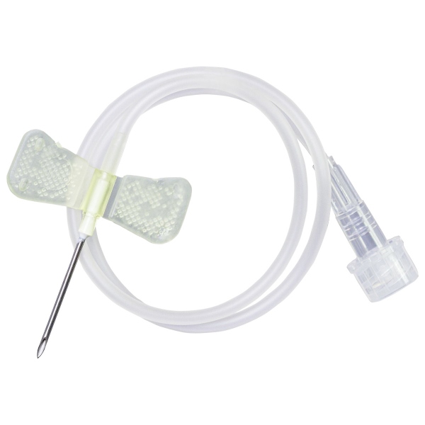 Microperfuzoare, fluturasi PRIMA - 19G - Galben - 100 buc