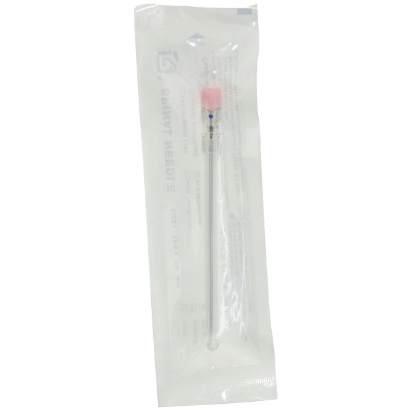 Ace spinale tip Quincke pentru punctii si anestezii - 18G - ROZ - 50 buc 2