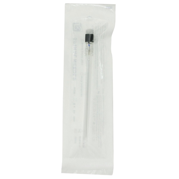 Ace spinale tip Quincke pentru punctii si anestezii - 22G - NEGRU - 50 buc 2