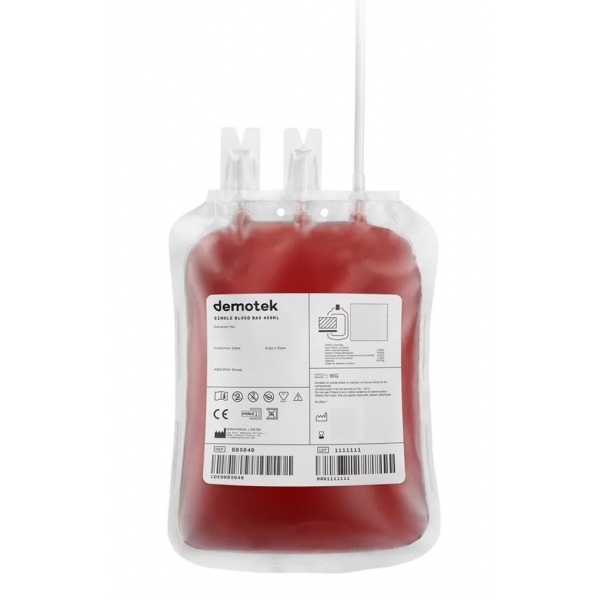 Punga recoltare sange cu ac 16G - 150 ml