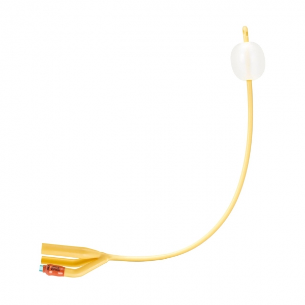 Sonde Foley cu 3 cai, cu balon - 18 FR - 10 buc