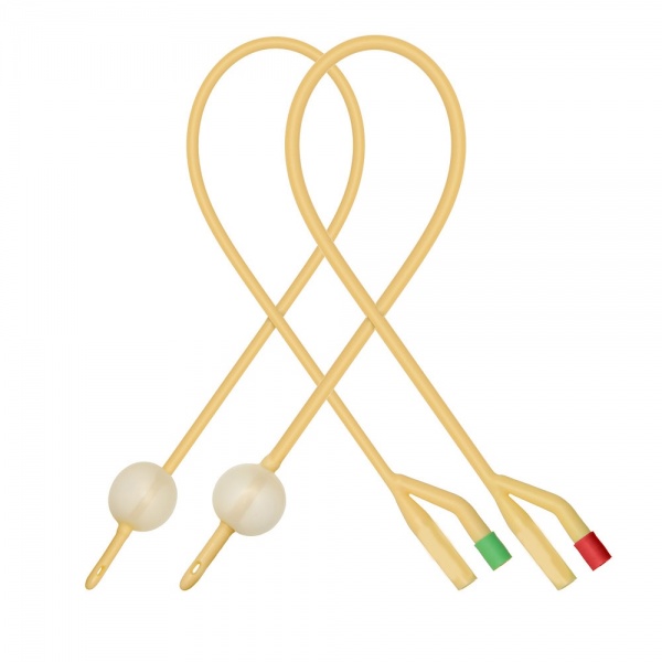 Sonde Foley cu 2 cai, adulti, cu balon - 24 FR - 10 buc