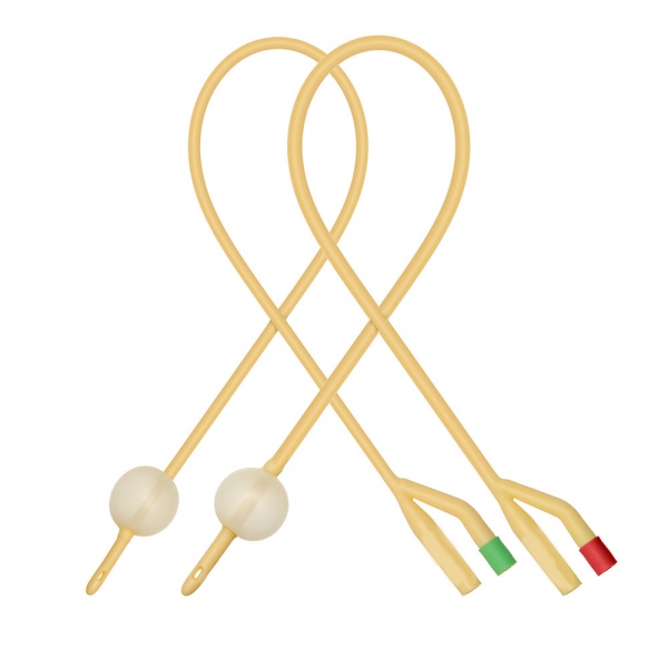 Sonde Foley cu 2 cai, adulti, cu balon - 16 FR - 10 buc