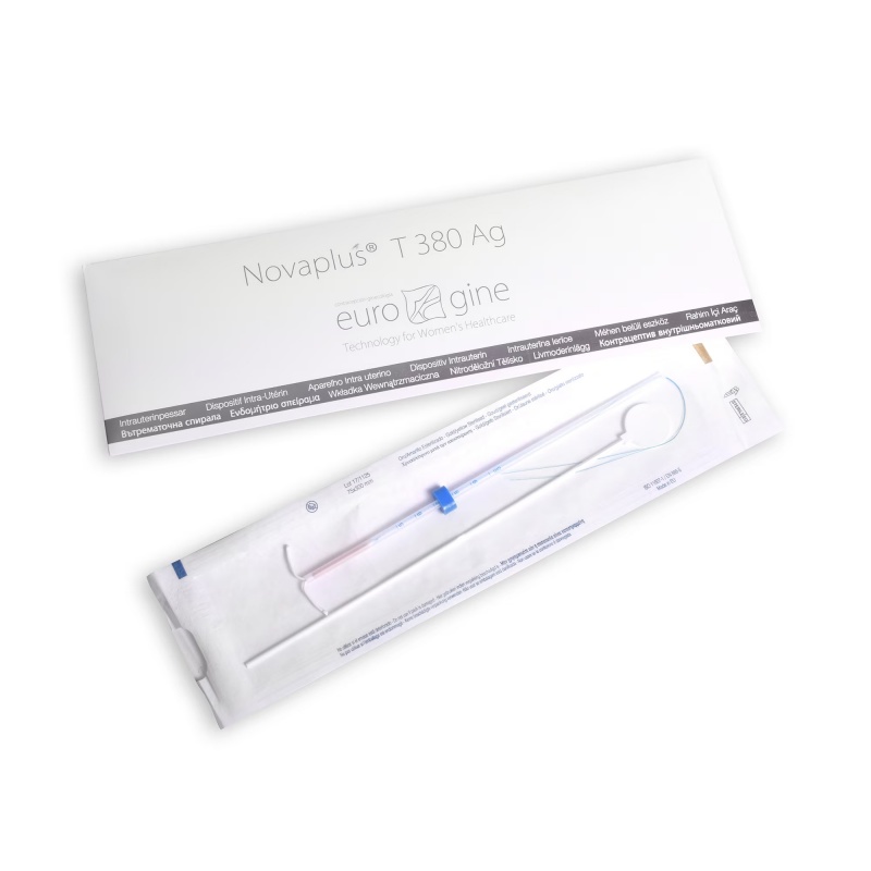 Sterilet cu fir de Argint Eurogine® T 380 Ag - M-Normal