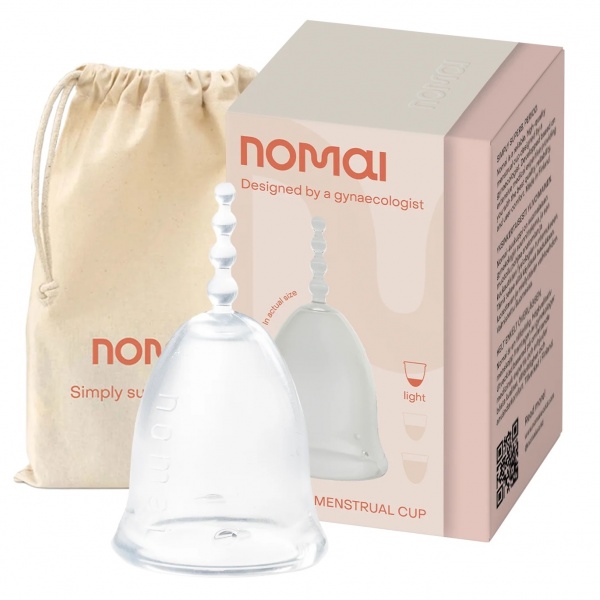 Cupa Menstruala Nomai - Transparenta - Marime L