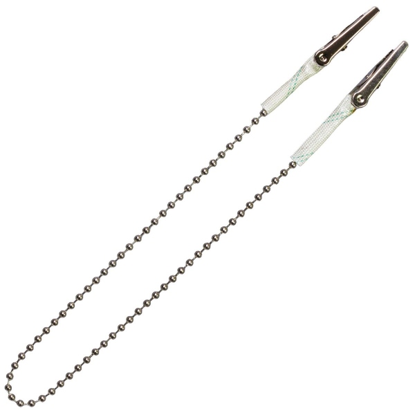 Lant metalic pentru bavete - 42 cm 2