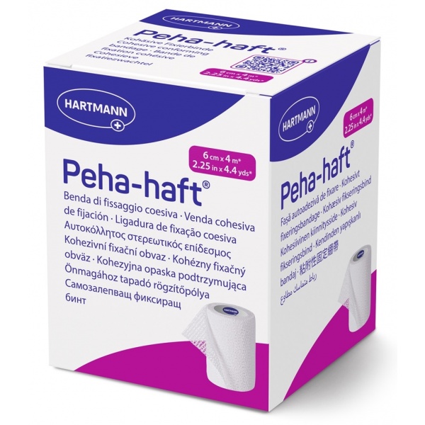 Peha-haft - Bandaj elastic autoadeziv 6 cm x 4 metri