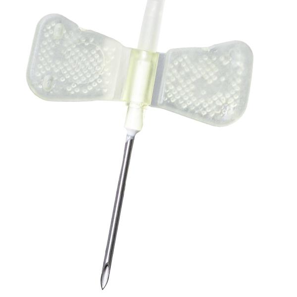 Microperfuzoare, fluturasi - 19G - Galben - 100 buc