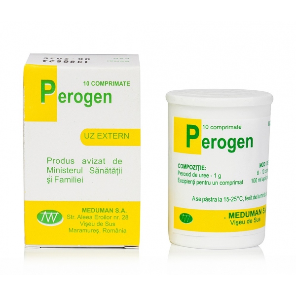 Perogen - dezinfectant plagi - 10 tablete