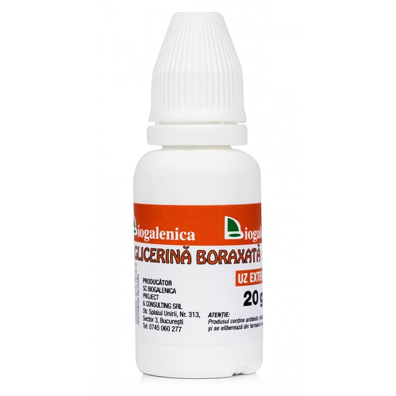 Glicerina boraxata cu nistatina - 20 g