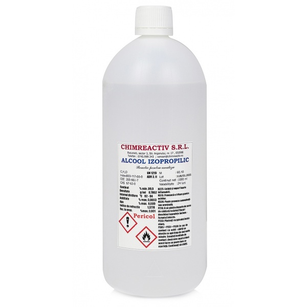 Alcool izopropilic PA - 1 litru