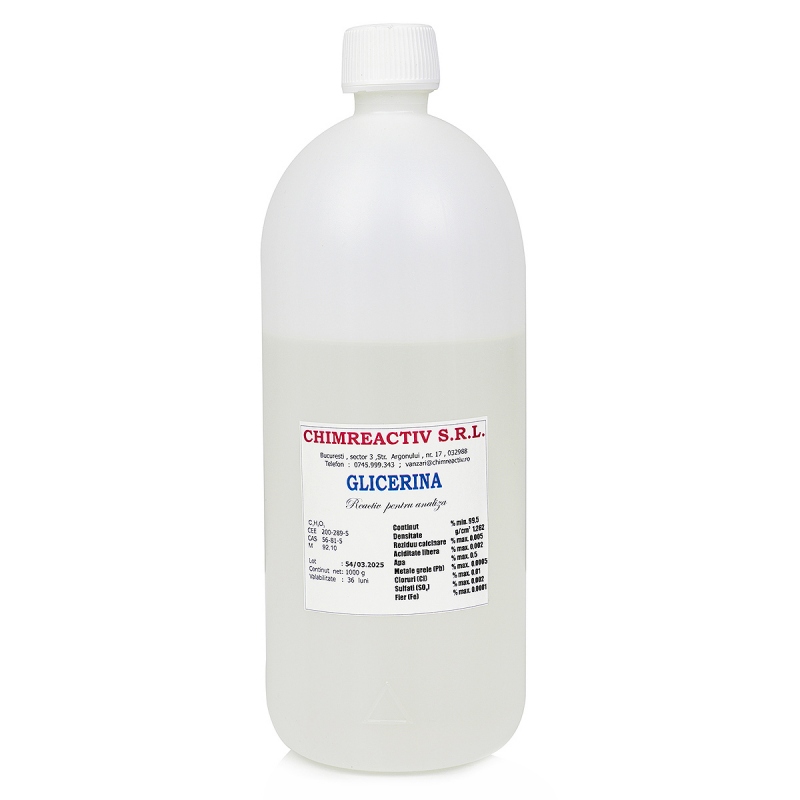 Glicerina - 99.5% - PA - 1 kg