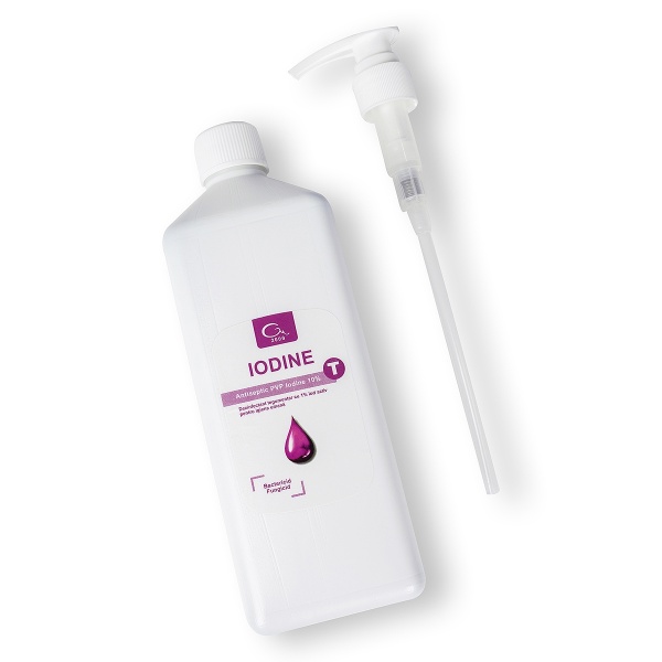 Iodine T - Dezinfectant tegumente pe baza de iod - 1 litru