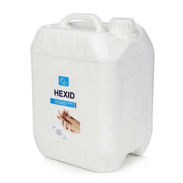 Hexid - Dezinfectant maini si tegumente cu alcool - 5 litri