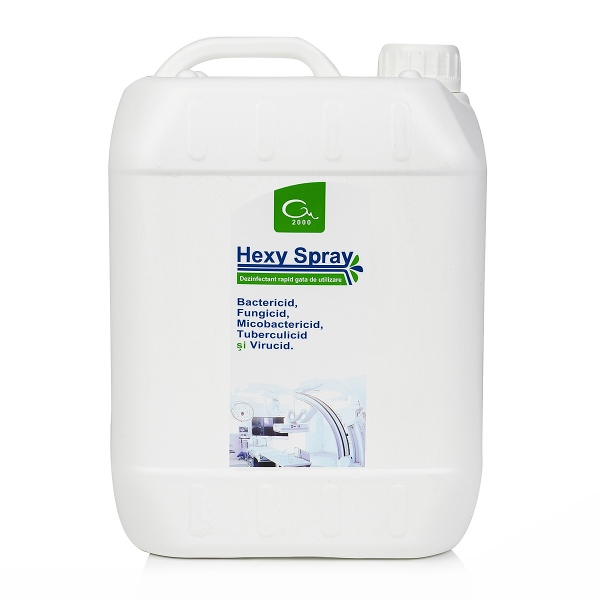 Hexy Spray - Dezinfectant suprafete solutie - 5 litri