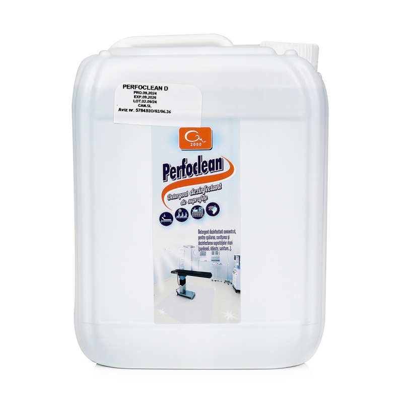 Perfoclean - Detergent dezinfectant suprafete concentrat - 5 litri