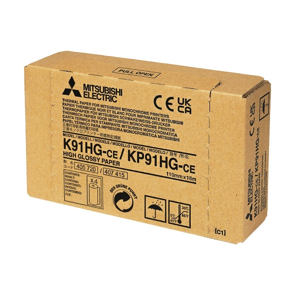 Hartie termica videoprinter Mitsubishi K91HG