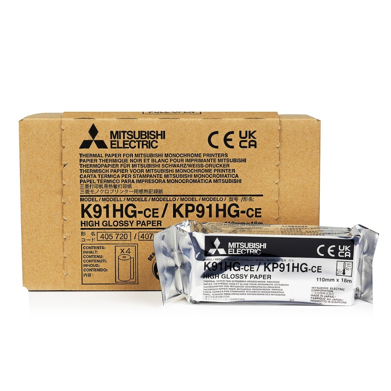 Hartie termica videoprinter Mitsubishi K91HG