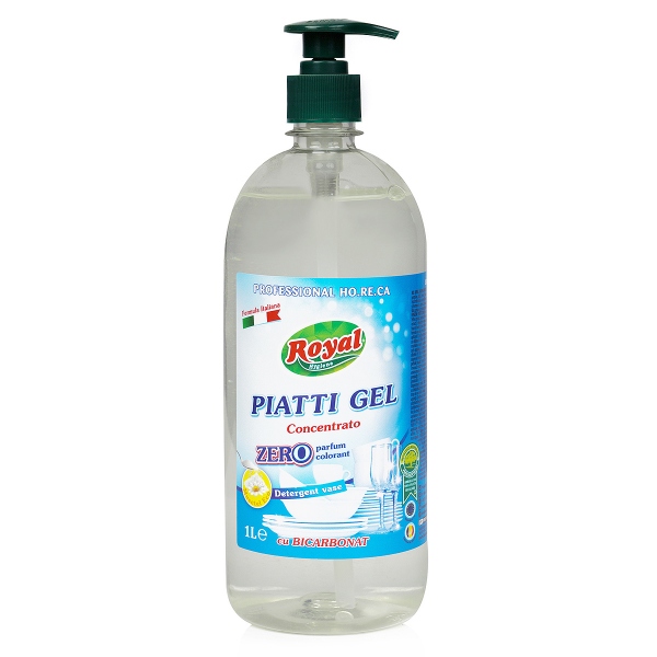 Detergent de vase concentrat Royal Hygiene - Zero Parfum - 1 litru