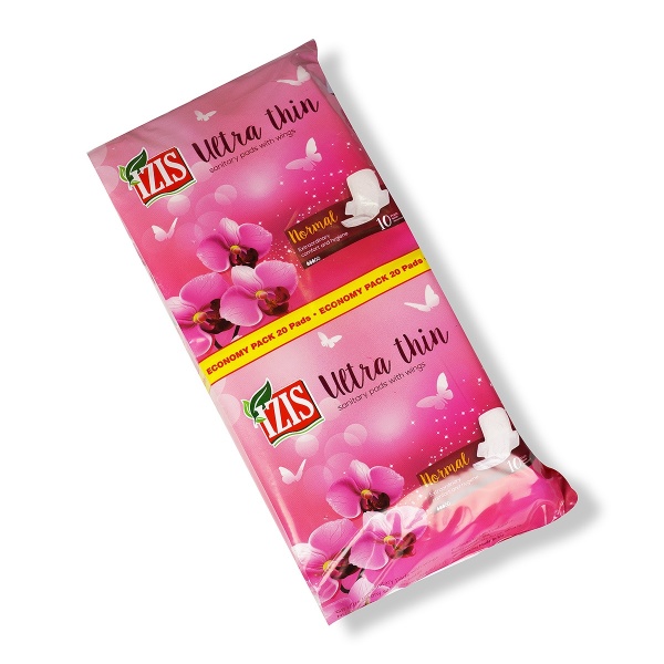 Absorbante cu aripioare Izis - De Zi - 20 bucati 2