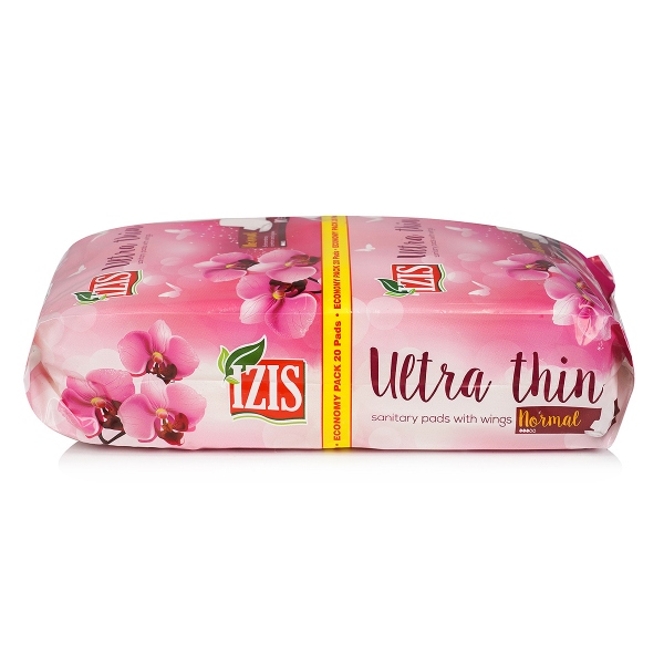Absorbante cu aripioare Izis - De Zi - 20 bucati