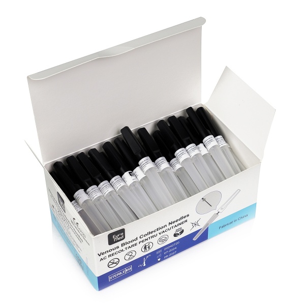 Ace vacutainer - 22G - Negru - 100 buc