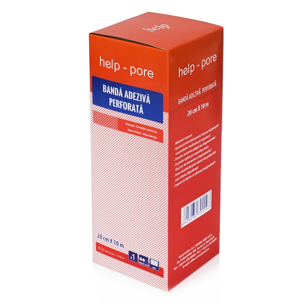 Help pore - Banda Adeziva Perforata - 20 cm x 10 m