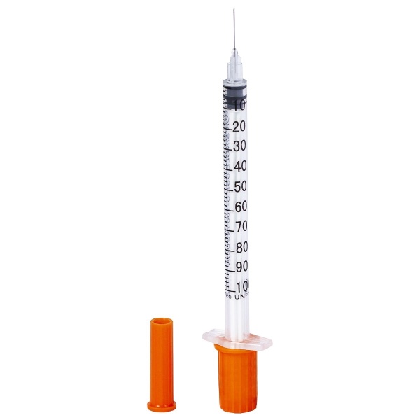 Seringi de Insulina 1ml Cu Ac Incastrat - 100 buc