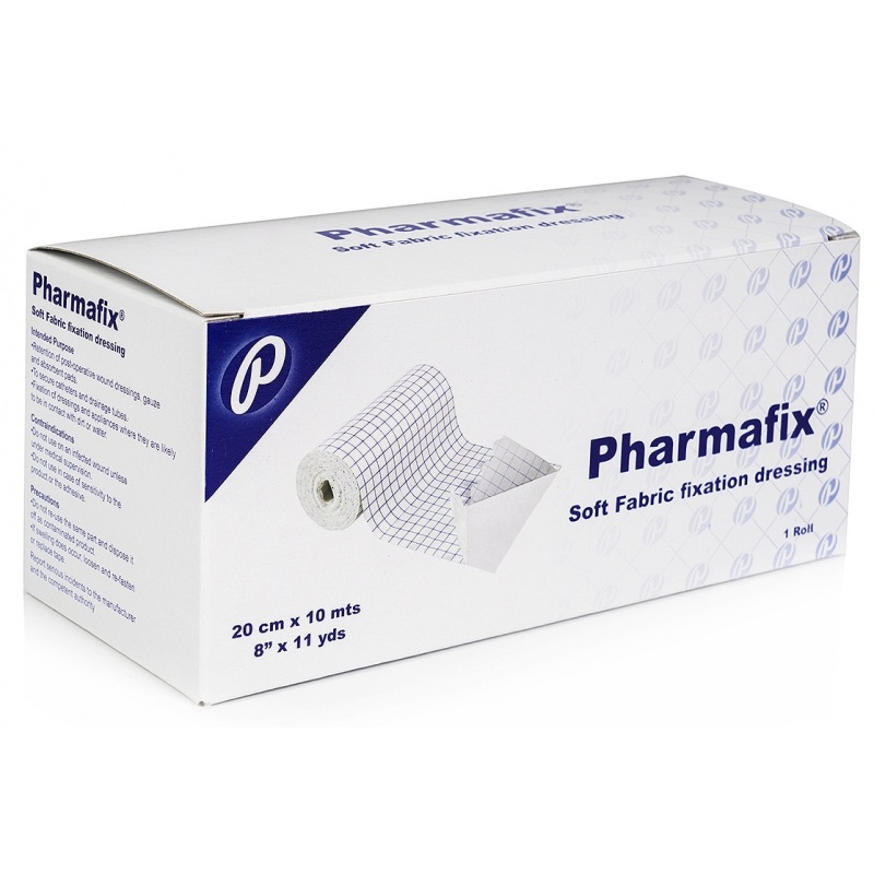Pharmafix - Banda Adeziva pe Suport Netesut - 20 cm x 10 m