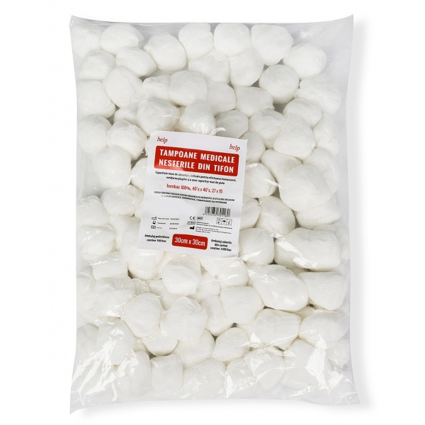 Tampoane medicale nesterile 30 x 30 cm - 100 buc