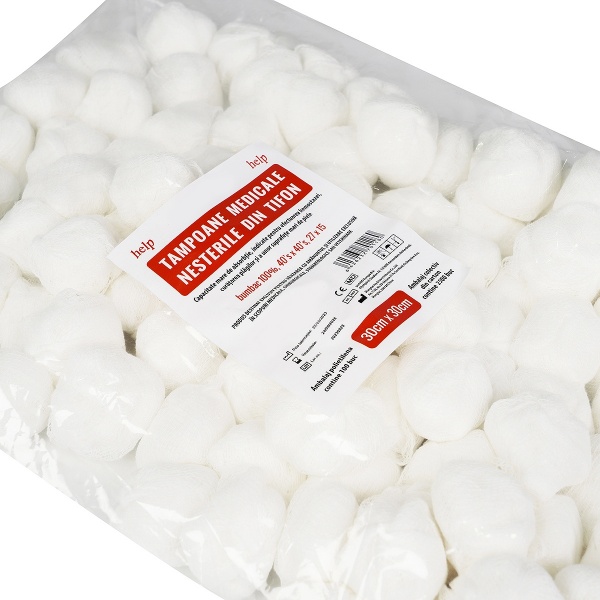 Tampoane medicale nesterile 30 x 30 cm - 100 buc