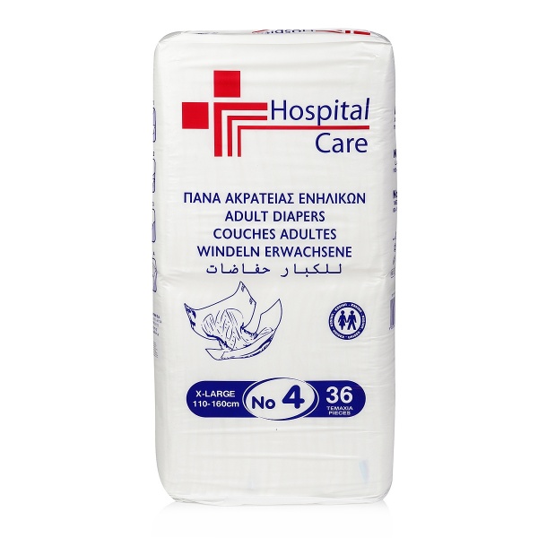 Scutece Adulti Hospital Care - XL - 32 buc