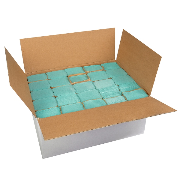 Prosop Hartie Pliat Verde Extra - 200 buc 2