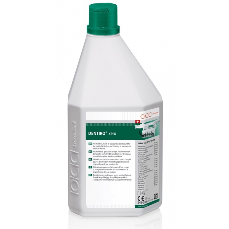 Dentiro Zero - Dezinfectant fara alcool pentru suprafete - 1 litru