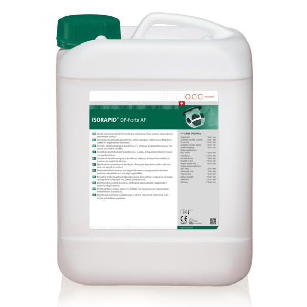 Isorapid OP Forte AF - Dezinfectant concentrat suprafete - 5 litri
