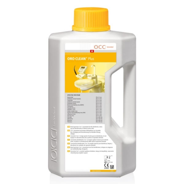 ORO Clean Plus - Dezinfectant concentrat sisteme de aspiratie - 2 litri