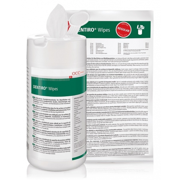 Dentiro Wipes Servetele dezinfectante - 120 buc