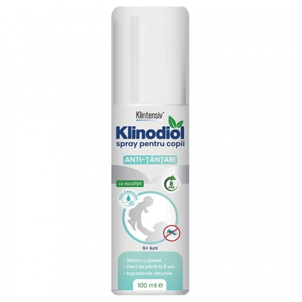 Klinodiol - Spray anti tantari – Copii + 6 luni - 100 ml