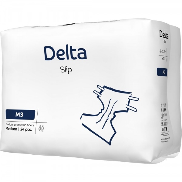 Delta Slip M3 2800 ml - Scutece incontinenta adulti - 24 buc