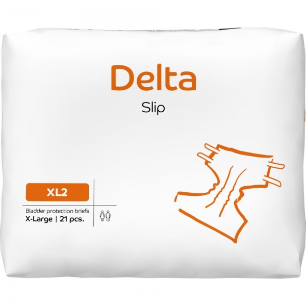 Delta Slip XL2 3200 ml - Scutece incontinenta adulti - 21 buc