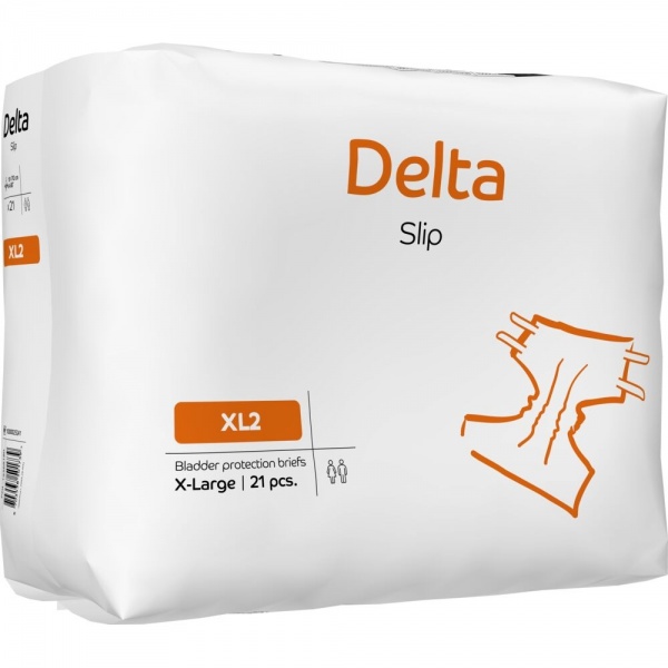 Delta Slip XL2 3200 ml - Scutece incontinenta adulti - 21 buc